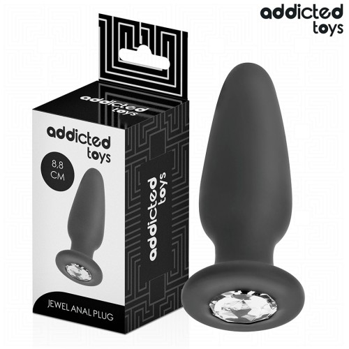ADDICTED TOYS - KOREK ANALNY Z KLUCZEM ROZMIAR S 8,8 CM